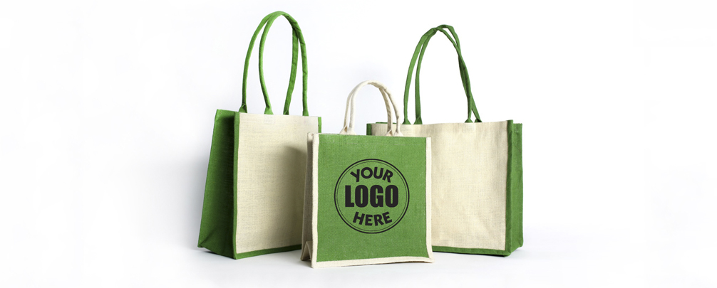 Branded custom eco tote bags for sustainable marketing by Kelvin Ecopack
