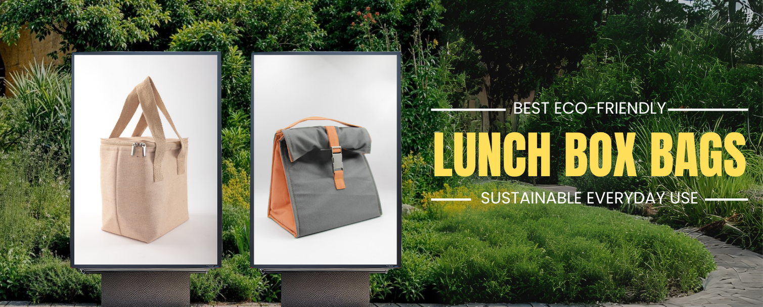 Eco-friendly lunch box bags designed for sustainable everyday use